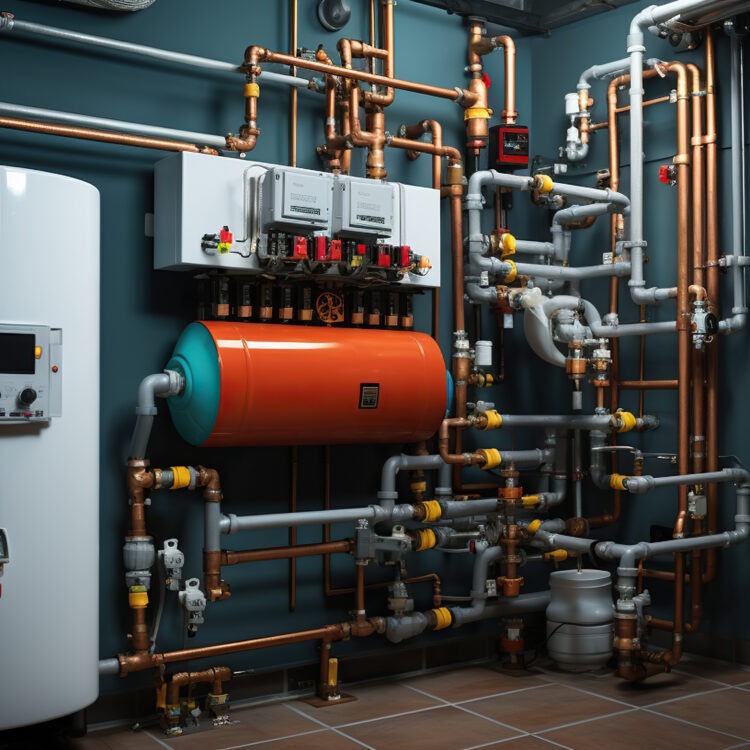 Boiler System in Basement, Efficient Heating System Below Ground